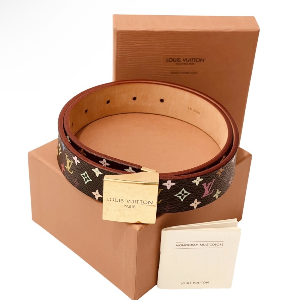 Louis Vuitton Leather Belt